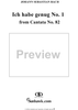 Ich habe genug - No. 1 from Cantata no. 82, BWV82
