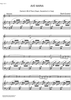 Ave Maria - Score