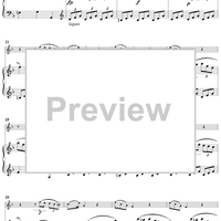 Violin Sonata in F Major, K55 - Piano Score