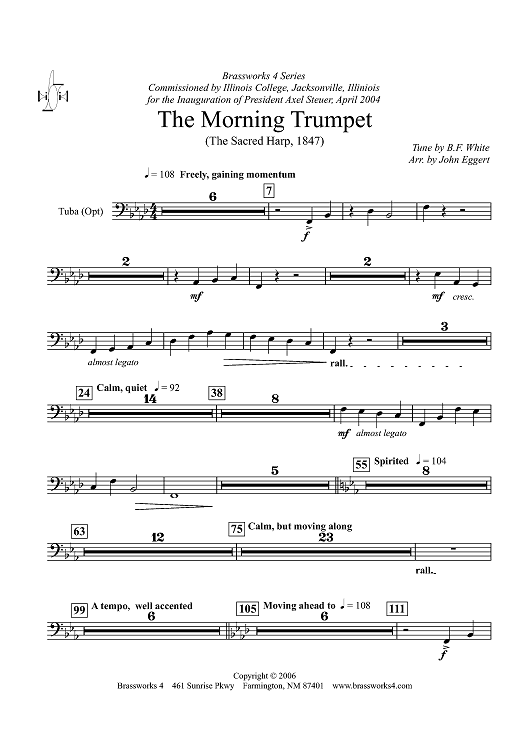 The Morning Trumpet - Tuba