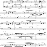 3 Lecons: Chaconne con Variazioni in G Major (Allegro moderato)