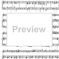 Largo in d minor - Score