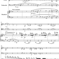 Piano Trio No. 6 in E-flat Major, Op. 70, No. 2 - Piano Score