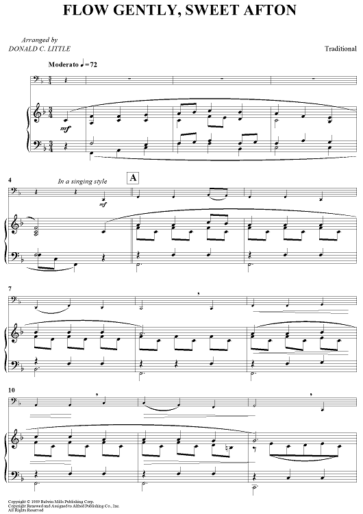 Flow Gently, Sweet Afton