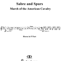Sabre and Spurs - Horns in F