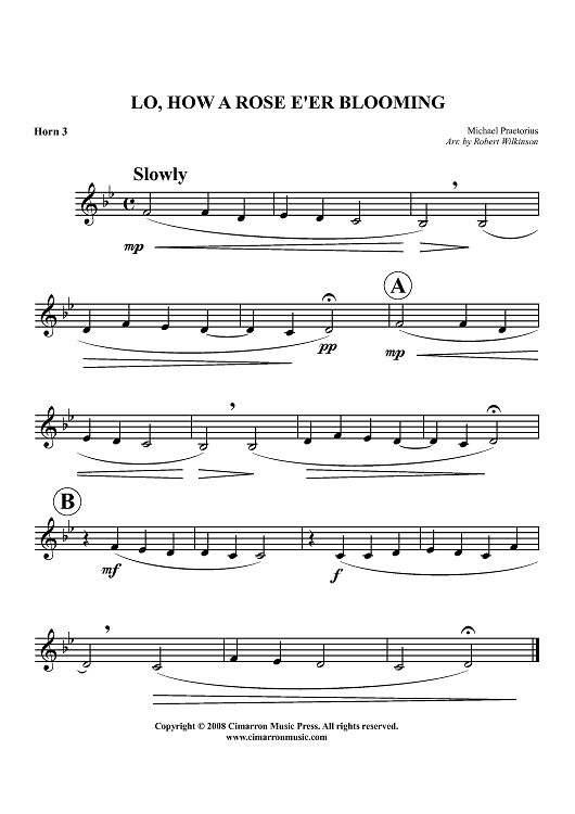 Holiday Treats, Volume 3 - Horn 3