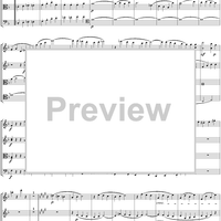 String Quartet No. 16, Movement 4 - Score