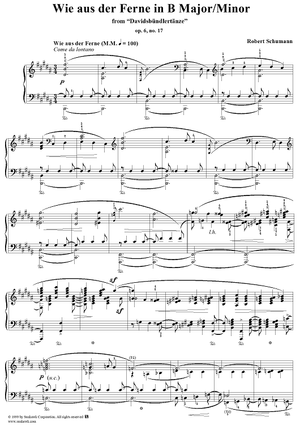 Davidsbündlertänze, Op. 6, No. 17 (1st Edition, 1937)