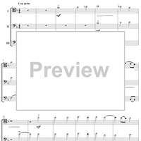 Trios and Quartets for Double Basses, Volume I