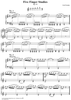 Five Finger Studies, Op.777