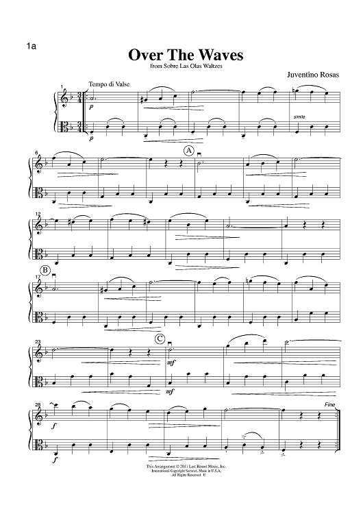 Over The Waves - from Sobre Las Olas Waltzes