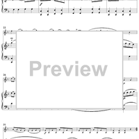 Violin Sonata in F Major, K55 - Piano Score