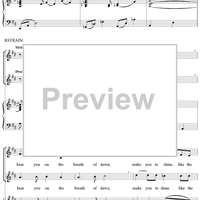 On Eagle's Wings - Score