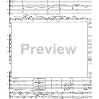 Concerto No. 1 for Organ and Brass Quintet - Score