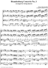 Brandenburg Concerto No. 3 in G Major - Score