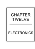 Chapter 12: Electronics
