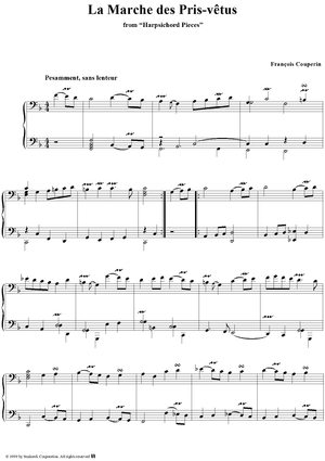 Harpsichord Pieces, Book 1, Suite 4, No.1:  La Marche des