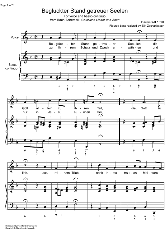 Beglückter Stand getreuer Seelen