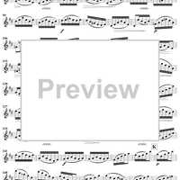 Duet No. 4 from Six Easy Duets, Op. 137 - Flute 2