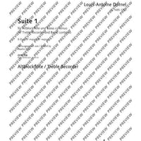 Suite I Bb major in B flat major