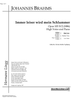 Immer leiser wird mein Schlummer Op.105 No. 2