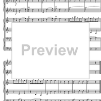Divertimento No.12 Eb Major KV252 - Score
