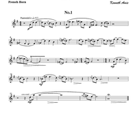 Preludes, Nos. 1-5 - French Horn