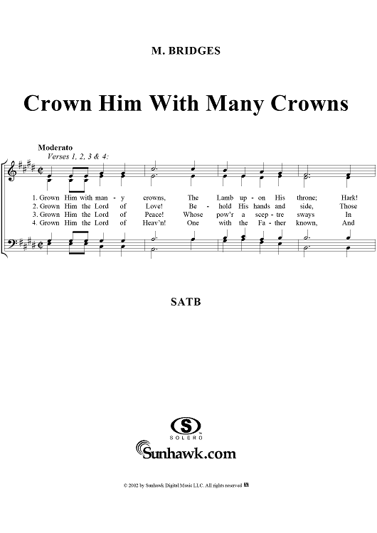 Crown Him With Many Crowns