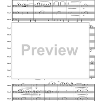Arioso From "Cantata No. 156" - Score