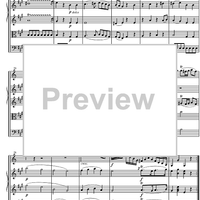 Quintet A Major KV581 - Score