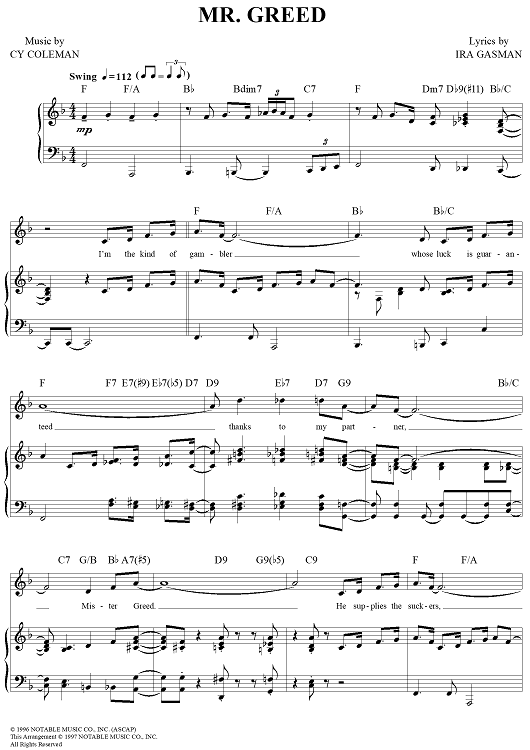 Mr. Greed