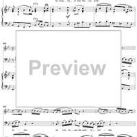 "Endlich, endlich wird mein Joch", Aria, No. 3 from Cantata No. 56: "Ich will den Kreuzstab gerne tragen" - Piano Score