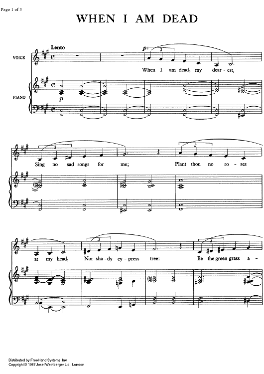 When I Am Dead