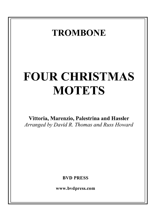 Four Christmas Motets - Trombone