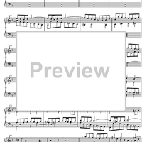 Fugue a Quattro Sogetti BWV 1080/19 - Keyboard