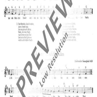 Frohe Botschaft - Descant Recorder; Violin I; Singing