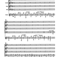 Lean out of the window - Score