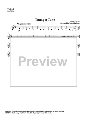 Trumpet Tune - Violin 2 (for Viola)