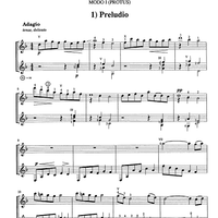 Nove composizioni modali gregoriane Op.40