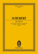 String Quartet G major in G major - Full Score
