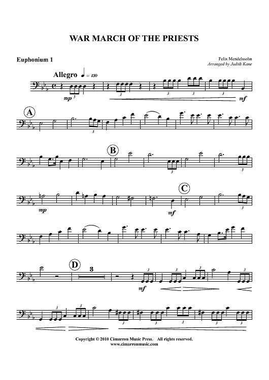 War of the March Priests - Euphonium 1 BC/TC