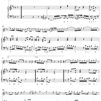 Suite No. 13 in D Major - Piano Score