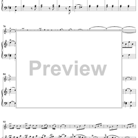 Violin Sonata No. 9 in C Major, K14 - Piano Score