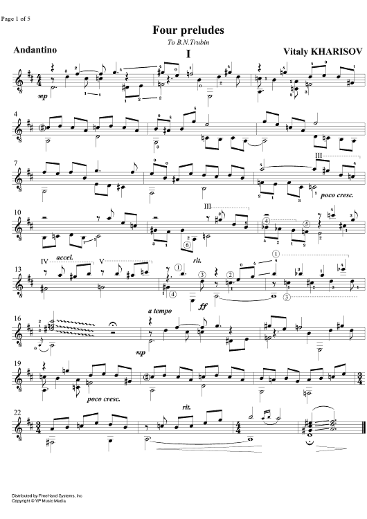 4 Preludes
