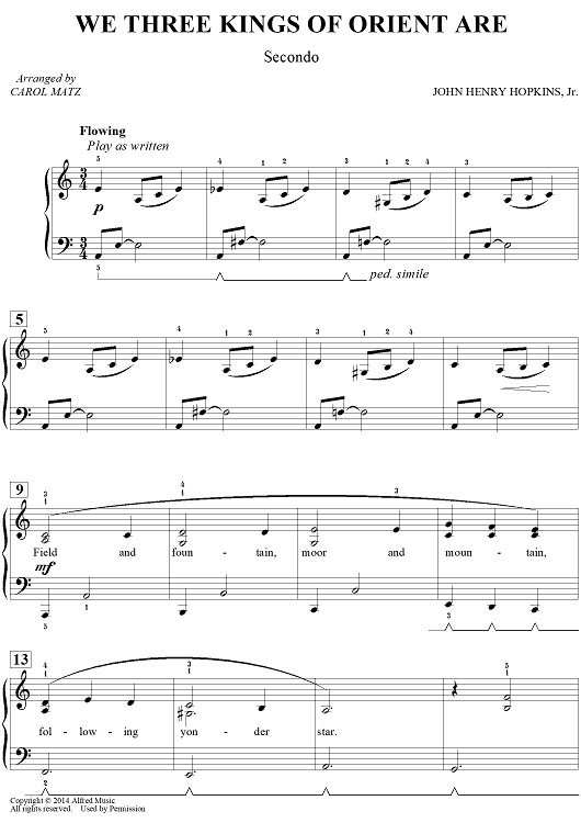 We Three Kings of Orient Are