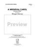 A Medieval Carol (Personet Hodie) - Score