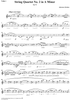 String Quartet No. 2 in A Minor, Op. 51 - Violin 1