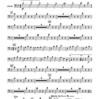 Lightning Fingers - Solo for Clarinet and Band - Trombone 1