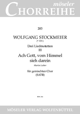 Three song motets - Choral Score