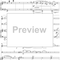 Trio in A Minor for violin, violoncello and piano - Piano Score